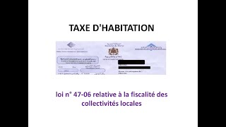 La taxe dhabitation au Maroc [upl. by Tocs]