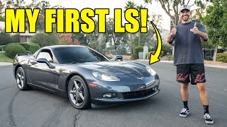 I Bought a C6 Corvette  My First LS Engine Car [upl. by Nylatsyrc]