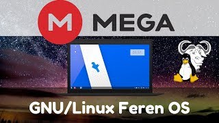 How To Install MegaSync On GNULinux Feren OS [upl. by Enilkcaj]