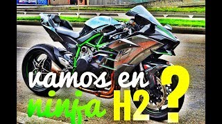 VAMOS EN NINJA H2   GUATAVIMOTO  POR QUE RODAR ES VIVIR [upl. by Yklam]