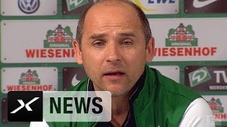 Viktor Skripnik nach FCA quotIch entlasse mich nichtquot  SV Werder Bremen  FC Augsburg 12 [upl. by Ciaphus]