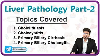 Liver Pathology  Cholelithiasis Cholecystitis Primaribiliary Cirrohosis and Cholangitis [upl. by Lyred]