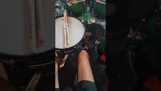 Heel Toe Technique No Trigger with Axis Double pedals axispercussion [upl. by Elisabeth610]