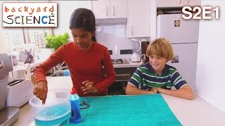 Backyard Science  S2E1  Create a whirlwind in a bottle [upl. by Elockcin]