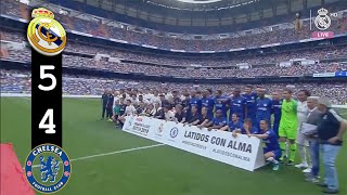 Real Madrid LEGENDS vs Chelsea LEGENDS  Fantastic Match 54Full Review [upl. by Ettenim]