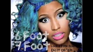 6 Foot 7 Foot  Nicki Minaj Feat Chris Brown Busta Rhymes amp Lil Wayne Mashup [upl. by Keener]