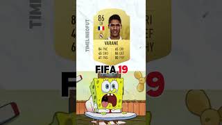 Raphael Varane FIFA DeEvolution 🔥⚽️ fc25 fifa football eafcfut fcultimateteam fc24 [upl. by Rol]