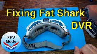 How to repair your Fat Shark DVR in 20 min or less [upl. by Arhat]