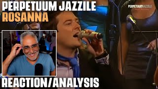 quotRosannaquot Toto Cover by Perpetuum Jazzile ReactionAnalysis by MusicianProducer [upl. by Adlihtam]