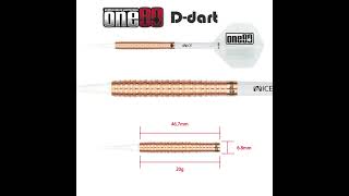 D DART STORE ONE80 SOFT TIP DARTS  20G AKARI TANAHARA SIGNATURE DART SET ORIGINAL ELECTRONIC DART [upl. by Heriberto]