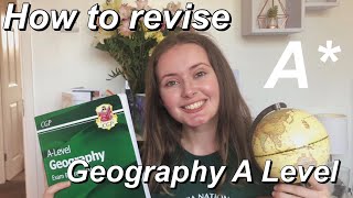 How to revise A Level geography to get A easy tips ad [upl. by Latoyia]