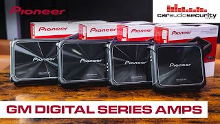 Pioneer Car Amplifiers GM Digital Series  Car Audio amp Security [upl. by Sesylu]