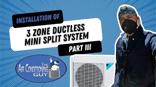 The Best Ductless Mini Split 3 Zone System [upl. by Viens]