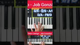 Job González Estar contigo shorts feedshorts musicascristianas tutorial piano [upl. by Ainniz833]