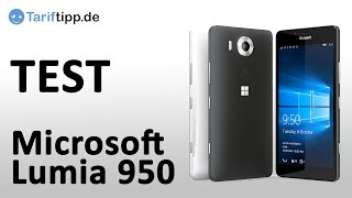 Microsoft Lumia 950  Test deutsch 4K [upl. by Seyer626]