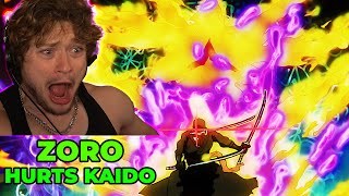 ZORO 9 SWORD STYLE VS KAIDO One Piece 1027 Reaction [upl. by Sherburn]