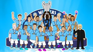 🏆MAN CITY WIN THE CHAMPIONS LEAGUE🏆 10 vs Inter Milan 2023 Goals Highlights Rodri [upl. by Anilahs]