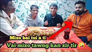 Apa thianpa mizo tawng zirtir leh tlem a zawng mukbang  Mizo bai tui a ti 🤭 [upl. by Basir]