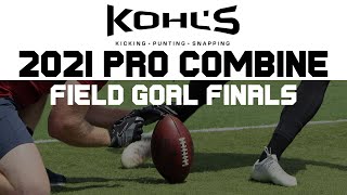 Field Goal Finals  2021 Pro Combine [upl. by Malti]