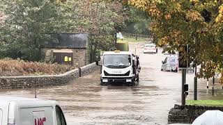 Baslow Derbyshire Flood October 2023 [upl. by Karub]