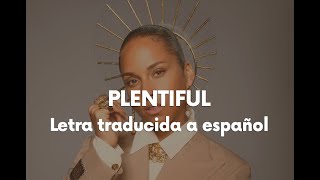 Plentiful Alicia Keys  Pusha T letra en español [upl. by Ayanaj]