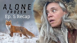 ALONE FROZEN Episode 5 Recap – OUTFOXED [upl. by Arrak]