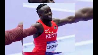 BREAKING NEWSKenyan sprinter Ferdinand omanyala 💔🇰🇪🇰🇪faces a tough run on mens 100m semifinals [upl. by Copland]