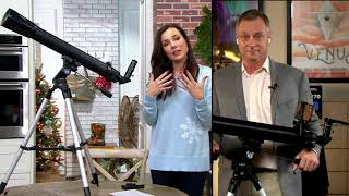 National Geographic Smart Telescope APP 70 MM Refractor on QVC [upl. by Lindblad]