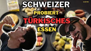 Schweizer probiert türkisches Essen  Alain Frei und Timur Turga [upl. by Rodina]