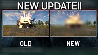 Visual Graphics Update War Thunder Mobile [upl. by Norrabal]