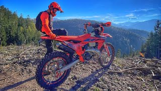 KTM EXC 300 TBI  Red Stag Enduro [upl. by Aillicirp]