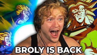 BROLY WANTS MORE Dragon Ball Z Broly Second Coming Reaction [upl. by Fred720]