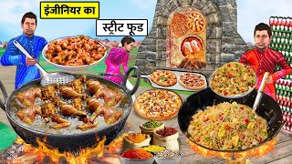 Bangalore Software Engineer Street Food Fried Rice Chicken Pakoda Pizza Hindi Kahani Moral Stories [upl. by Aciretal768]