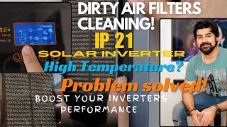 How Dirty Filters Can Impact Your Solar Inverter ACs Performance  INVEREX VEYRON II 4KW IP21 [upl. by Suiratnauq]