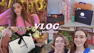 birthday vlog ♡ what happened on my Bday I saw BTS Jimins cafe  how I took photos for LaMer amp COS [upl. by Pernell]