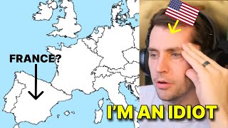 American takes European Country Quiz [upl. by Aihsela]