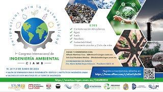 1er Congreso Internacional de Ingeniería Ambiental  CIAMB  Día 3 [upl. by Pacheco]