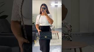 Chanel Jumbo Classic Double Flap Bag Review – Black Quilted Caviar Leather shorts bag fashion [upl. by Inaboy]