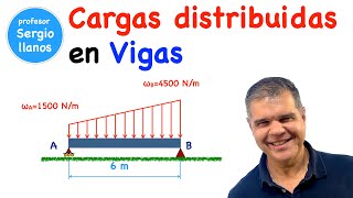 CARGAS DISTRIBUIDAS en ViGAS [upl. by Nyrok468]