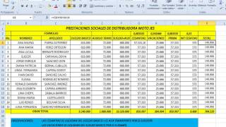 video tutorial de nomina y parafiscales [upl. by Shiff]