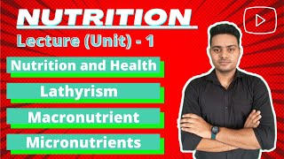 Introduction to Nutrition Terminology  Micro nutrients  Macro nutrients  Nutrition for nurses [upl. by Vins]