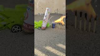 Matchstick Amazing Cracker experiment  Diwali cracker testing 2024 🔥😂🔥shorts crackerstesting [upl. by Pitts]