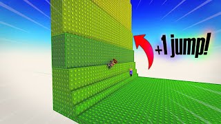 How to Make 1 Jump Every Second in Obby Creator  SuperJ  Part 1 [upl. by Odele]