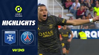 AJ AUXERRE  PARIS SAINTGERMAIN 1  2  Highlights  AJA  PSG  20222023 [upl. by Dorine]