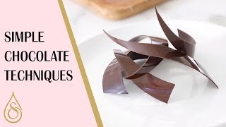 Simple Chocolate Techniques You Need To Know [upl. by Anenahs524]