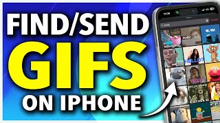 How To Send GIFs on iPhone [upl. by Odlawso906]