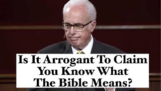 John MacArthur Hermeneutics of Humility original [upl. by Mailiw649]