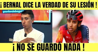 Egan Bernal DURA CONFESIÓN DE SU ESTADO FÍSICO ACTUAL Y EL CICLISMO COLOMBIANO [upl. by Unity]