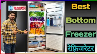 bosch 559 litre fridge review  bosch refrigerator  best bottom freezer refrigerator  KGN56LB41I [upl. by Lorna152]