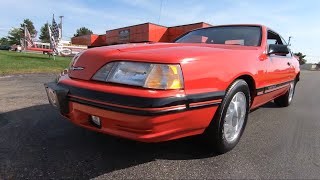 Test Drive 1988 Ford Thunderbird Turbo Coupe Mach 1 Vanguard Motor Sales [upl. by Ilaire391]